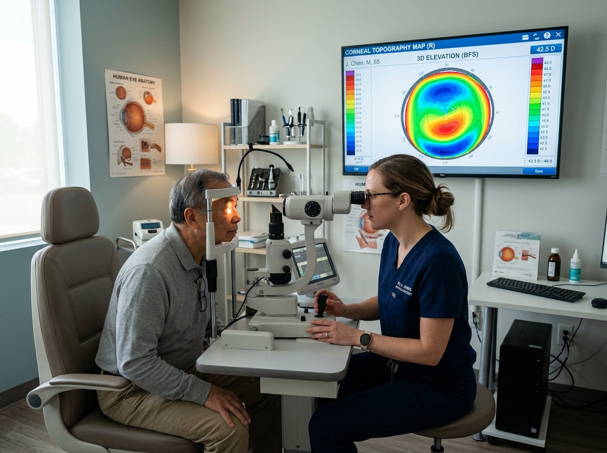 Corneal Topography and Cross-Linking Diagnostics